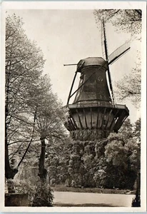 Schloss Sanssouci Historische Mühle erbaut 1788, Potsdam, Deutschland RPPC Postkarte - Bild 1 von 2
