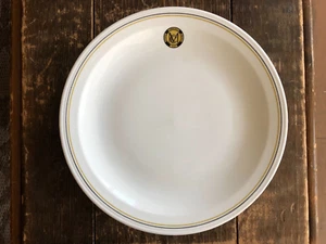 Vintage Monroe Community College Rochester NY Dinner Plate 1961 11 Inch - Picture 1 of 2