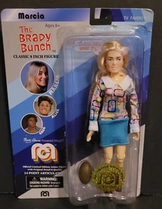 MEGO Brady Bunch TV SHOW Modellino Maureen McCormick MARCIA BRADY 8" BAMBOLA - Foto 1 di 3