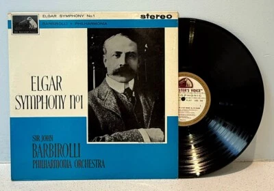 ELGAR Symphony No. 1. Barbirolli, Philharmonia =HMV ASD540 1ST VINYL LP ALBUM= Foto 1 de 2