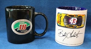 (2 Set) BOBBY LABONTE PEWTER MEDALLION #18 & #43 PETTY ENTERPRISES CUP NASCAR - Picture 1 of 13