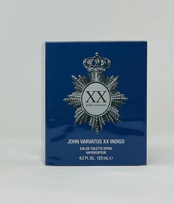 John Varvatos XX Indigo 125ml EDT, Brand New & Sealed