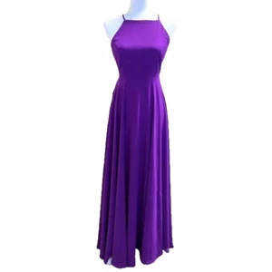 Vestido largo para mujer Lulu’s tirantes de espagueti púrpura talla pequeña - Imagen 1 de 9