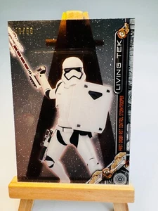 2016 Star Wars High Tek LT-10 48/50 First Order Stormtrooper Riot Control Foil - Picture 1 of 2