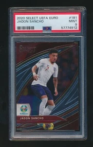 JADON SANCHO 2020 SELECT UEFA EURO PSA 9 MINT - Picture 1 of 2