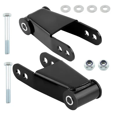 Par de grilletes traseros de 1-2" kit de descenso para Ford F100 F150 2x2 1973-1996 Foto 1 de 4