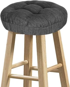 Stool Covers Round, Super Soft round Bar Stool Cushion Covers Seat Cushion - One - Picture 1 of 2
