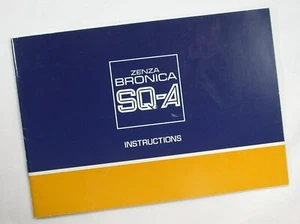 Bronica SQ-A Instruction Manual - Picture 1 of 3