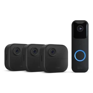 Blink Outdoor HD Security 3 Camera System + Sync Module + Video Doorbell -Latest - Picture 1 of 6