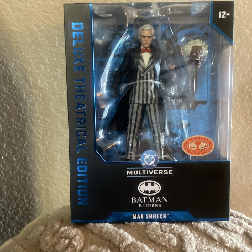 Figura Mcfarlane DC Multiverse Batman Returns MAX SHRECK (Rojo Platino) CHASE Foto 1 de 4