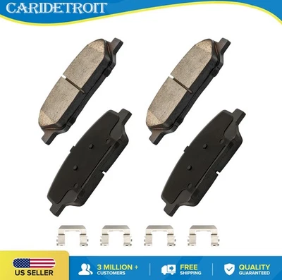 For 2010-2013 Hyundai Genesis Coupe Front Ceramic Brake Pads D1413 UP8527X - Image 1 of 4