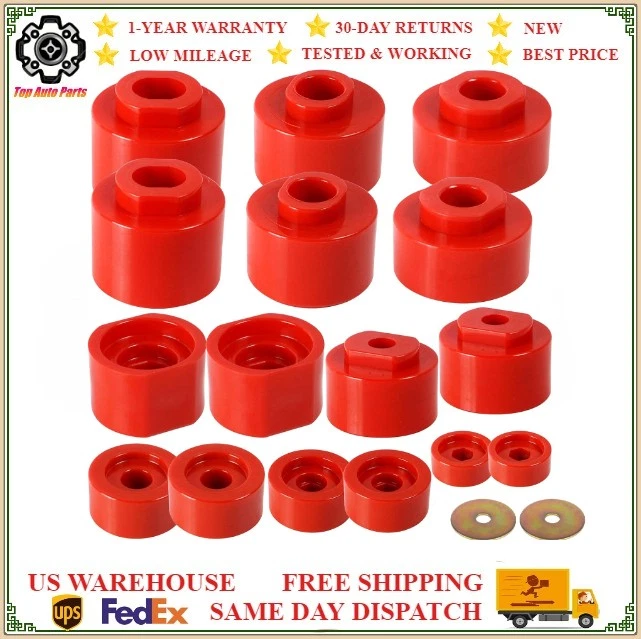 6-116 Ford Explorer 2001-2005 Body Mount Bushings Kit Fits 2WD/4WD Sport Trac - Изображение 1 из 4