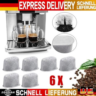 6Stk Aktivkohlefilter Wasserfilter für Beem Cuisinart Kaffeemaschinen Filte DE" - Bild 1 von 4