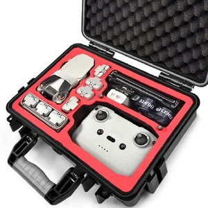 Custodia rigida impermeabile per drone DJI Mini 4K/2 SE/2, mini drone Mavic, Fly More... - Foto 1 di 7