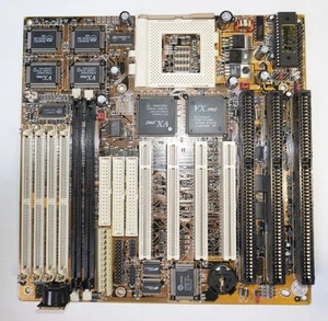 PC Computer Mainboard Socket7 PC Chips M537 V5.2 retro vintage - Bild 1 von 16