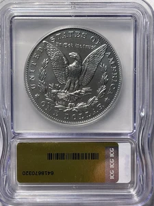 2024 ICG Gold Label Perfect Grade RARE MS 70 Morgan Silver Dollar - 1 of only 250 - Bild 1 von 3