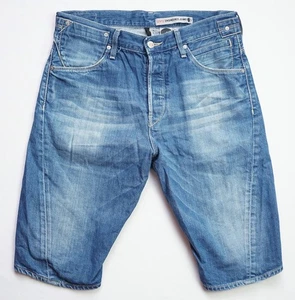 Levis Engineered Jeans Denim Shorts mens size W32 M Medium Button Fly blue 15011 - Picture 1 of 10