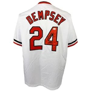 Rick Dempsy autographed signed inscribed jersey MLB Baltimore Oriels JSA COA - Picture 1 of 3