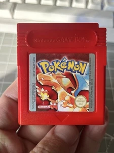 New Battery 🔋 Verified Genuine Nintendo ✅ Pokémon Red Gameboy GB PAL 12 - Picture 1 of 11