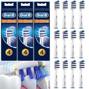 Oral-B TriZone Bürsten 4/8/12 Stück-Weiß, perfekte Ergänzung für Ihre Zahnbürste - Bild 1 von 15