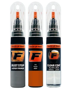 for MAZDA A8X RACING ORANGE TOUCH UP PAINT Pen Kit Scratch Repair Set - Picture 1 of 10