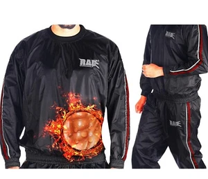 RAD strapazierfähiger Schweißanzug Sauna Übung Fitnessstudio Gewichtsverlust AntiRip 3XL - Bild 1 von 10