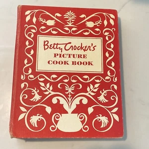 Betty Crocker’s Picture Cook Book red white first edition sixth printing 1950 - Picture 1 of 10