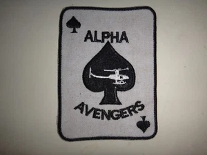US 4th Aviation Bn 4th Infantry Div. ACE HIGH GAMBLER GUNS Vietnam War Patch - Picture 1 of 3