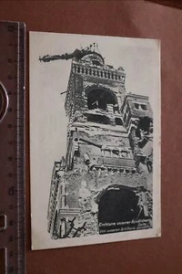 tolle alte Felpostkarte - Kirchturm unserer feindlichen Seite  - Picture 1 of 2