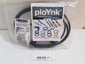 New ploYnk Audio XLR Cable B01ENR9W54 With Adjustable Connectors ( 5' ) - Picture 1 of 3