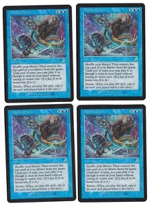 4x Retro Foil Mind's Desire NM Scourge Playset MTG - Picture 1 of 2