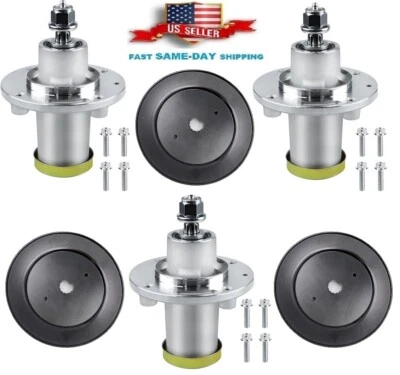 H&H BROS 54" Deck Spindle Pulley Kit For Husqvarna TS354D TS354X TS354XD / 54" Deck Kit