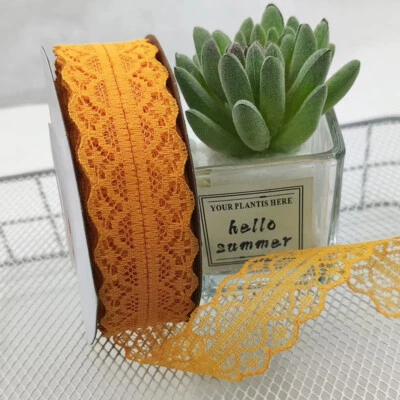 Lace Trim Ribbon Wrapping Craft Sewing Gifts Bridal Cake DIY Flowers Cards 30mm⊥ - Image 1 of 4
