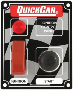 QuickCar 50-053 Ignition Control Panel Flip Switch w/ Light Starter Button - Picture 1 of 1