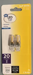 2 Great Value LED Landscape /Cabinet Lighting T3 2.0w Non Dimmable G4 Bulbs - Picture 1 of 6