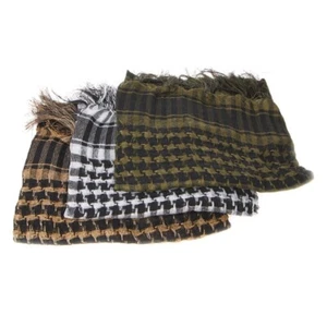 Shemagh Arab Desert Keffiyeh Thickened Scarf Wrap - Picture 1 of 10