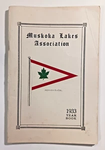 The Muskoka Lakes Association Year Book No. XL 1933 - Picture 1 of 4