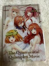 The Quintessential Quintuplets Wafer Visual Card Gold Foil Stamping
