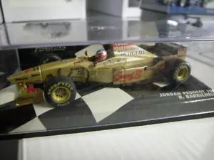 1:43 Minichamps F1 Jordan Peugeot 196 R. Barrichello en VP - Imagen 1 de 1