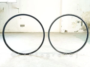 Rim x2 Wolber Profil 20 650c 28h Time Trial Vintage Made in France Tubular - Imagen 1 de 12