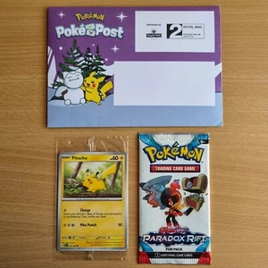 Pikachu Pokemon Together - Pikachu Promo Karte + Umschlag + Fun Pack - Bild 1 von 8