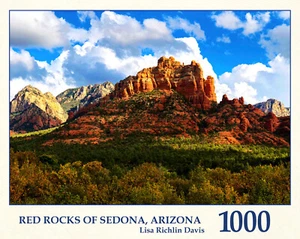 Puzzle Tau - 1000 pezzi tagliati casualmente - Rocce rosse di Sedona, Arizona - Foto 1 di 3