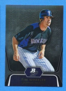 2012 Bowman Platinum Prospects Refractor #BPP57 Tim Wheeler Rockies - Imagen 1 de 1