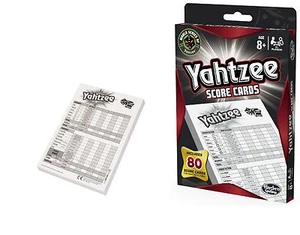 Yahtzee 80 Score Cards Sheets for Yahtzee Dice Game by Hasbro NEW - Picture 1 of 3