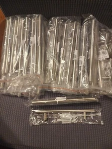 Gobrico 50er-Pack gebürstete Nickel-Schrankgriffe 5"" Lochzentren 7,5"" Gesamtlänge - Bild 1 von 3