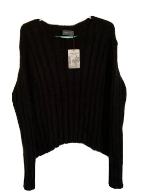 Nuevo con etiquetas Suéter de Madera Envíos Mujeres Artístico BOXY M/L Grueso Suave Difuso Mohair Tejido a Mano Foto 1 de 2