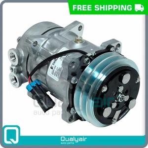 New OEM Sanden A/C Compressor for Kenworth T2000, W900B - OE# 4426SAN/ 4696E - Picture 1 of 8