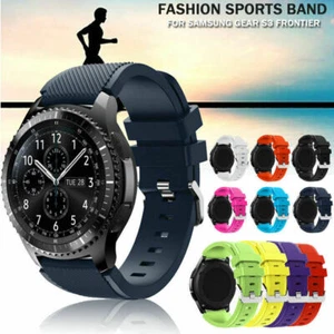 22mm Silicone Watch Band Soft Strap For Garmin (Venu 2) (Vivoactive 4) - Picture 1 of 44