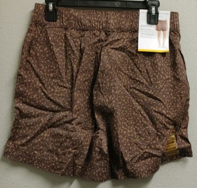 NWT Womens Social Standard By Sanctuary Boardwalk Leopard Taupe Shorts Size XXL - Image 1 of 2