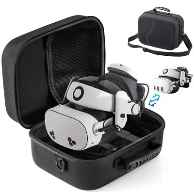 Large Carry Case Bag for Meta Quest 3/Quest 3S BOBOVR S3 Pro/Kiwi Battery Strap - Image 1 of 4